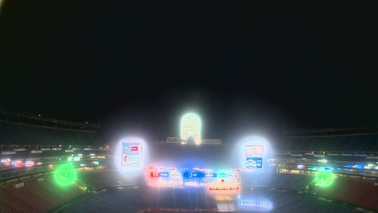 Thumbnail for current weather camera view from Gillette Stadium in Foxborough, Massachusetts