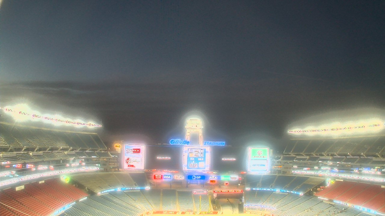 Thumbnail for current weather camera view from Gillette Stadium in Foxborough, Massachusetts