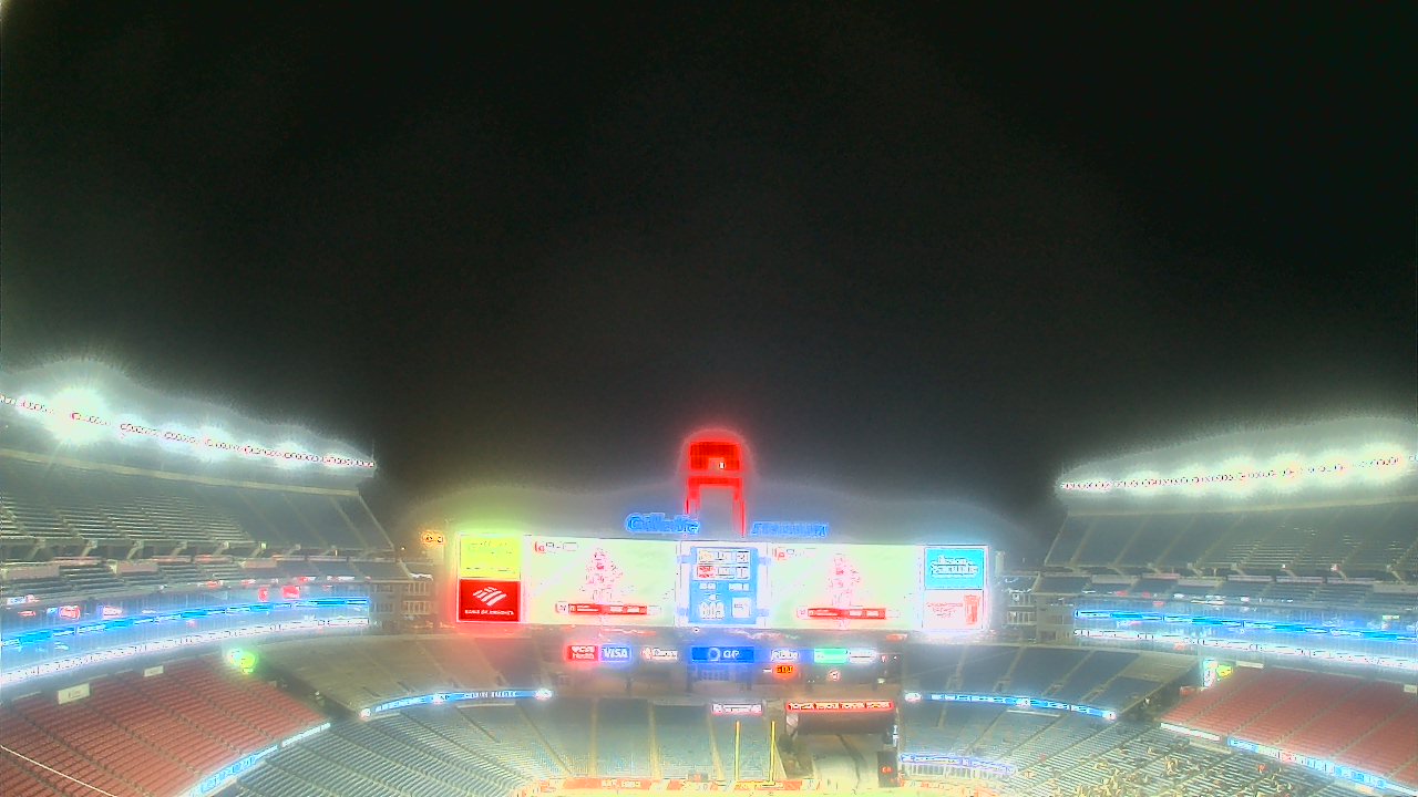 Thumbnail for current weather camera view from Gillette Stadium in Foxborough, Massachusetts