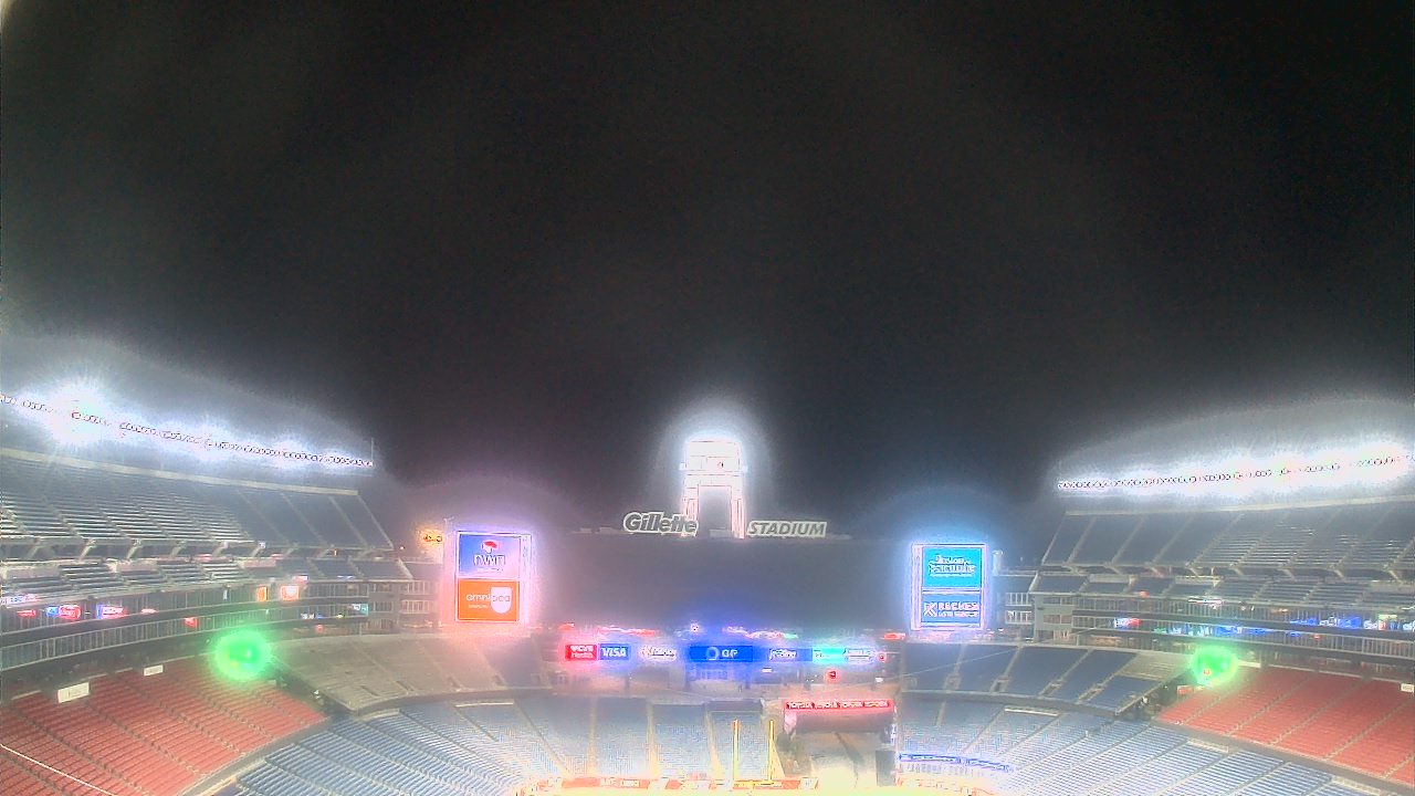 Thumbnail for current weather camera view from Gillette Stadium in Foxborough, Massachusetts