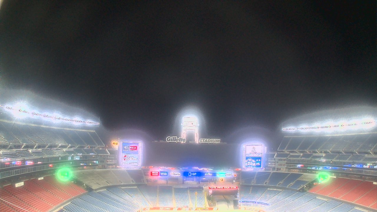 Thumbnail for current weather camera view from Gillette Stadium in Foxborough, Massachusetts