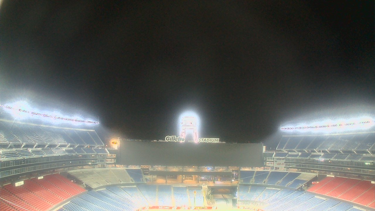 Thumbnail for current weather camera view from Gillette Stadium in Foxborough, Massachusetts