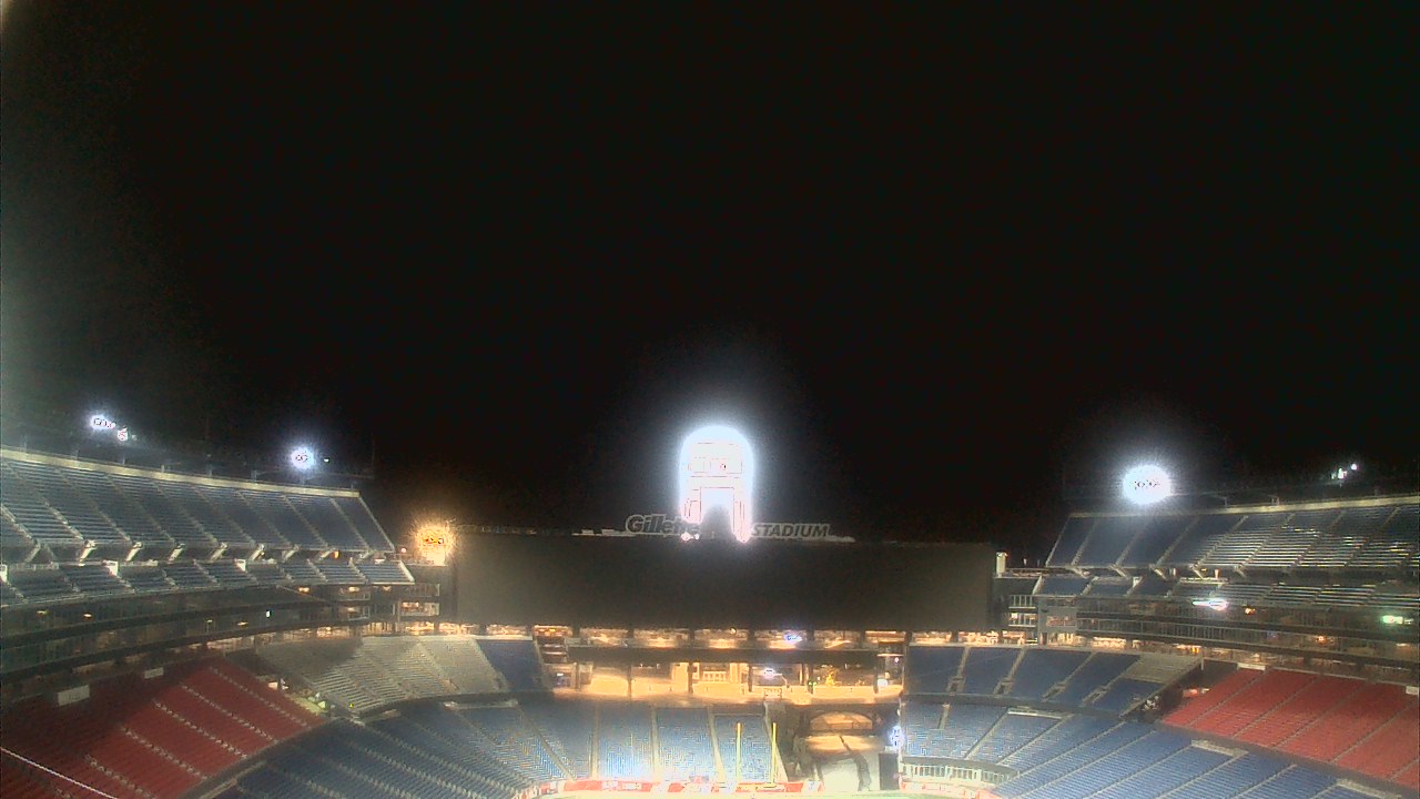 Thumbnail for current weather camera view from Gillette Stadium in Foxborough, Massachusetts