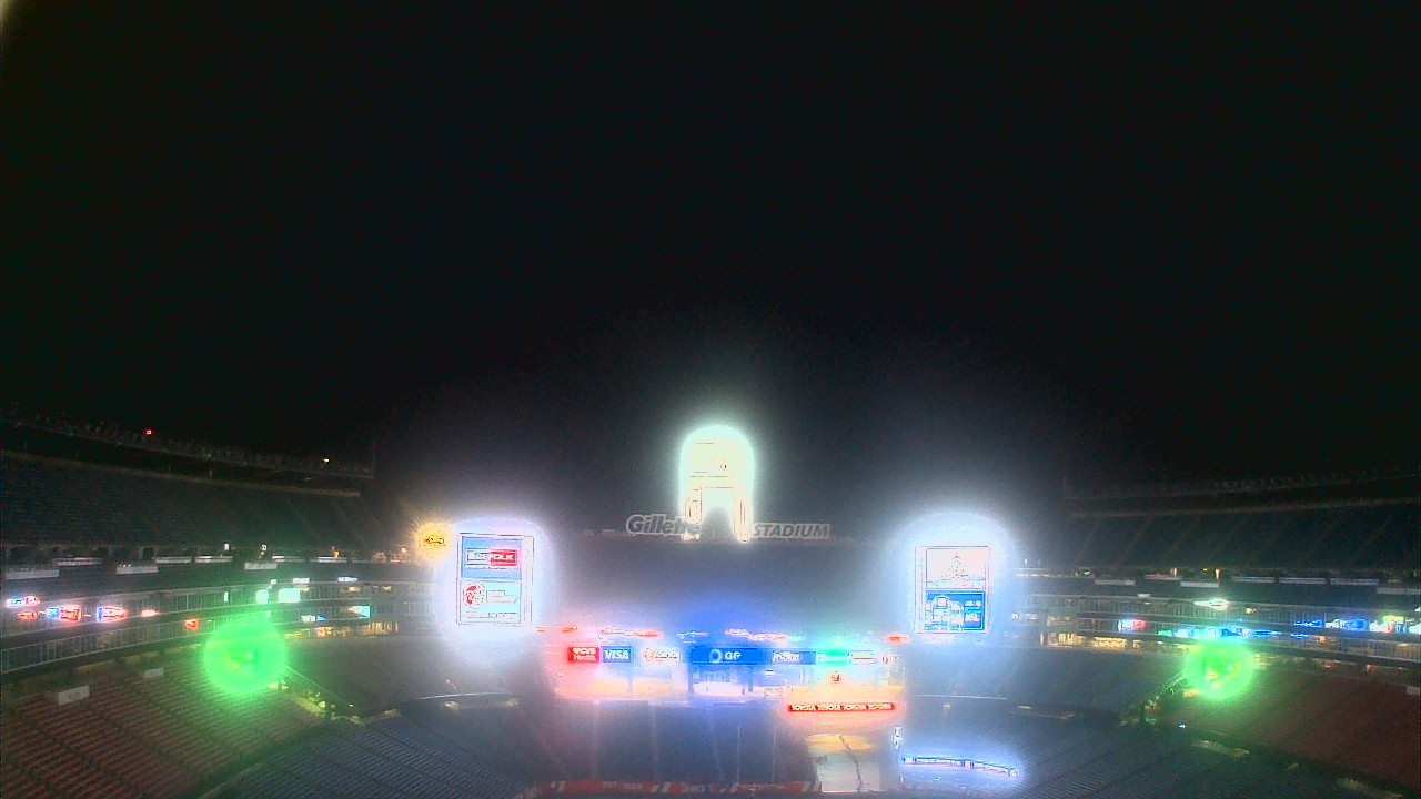 Thumbnail for current weather camera view from Gillette Stadium in Foxborough, Massachusetts