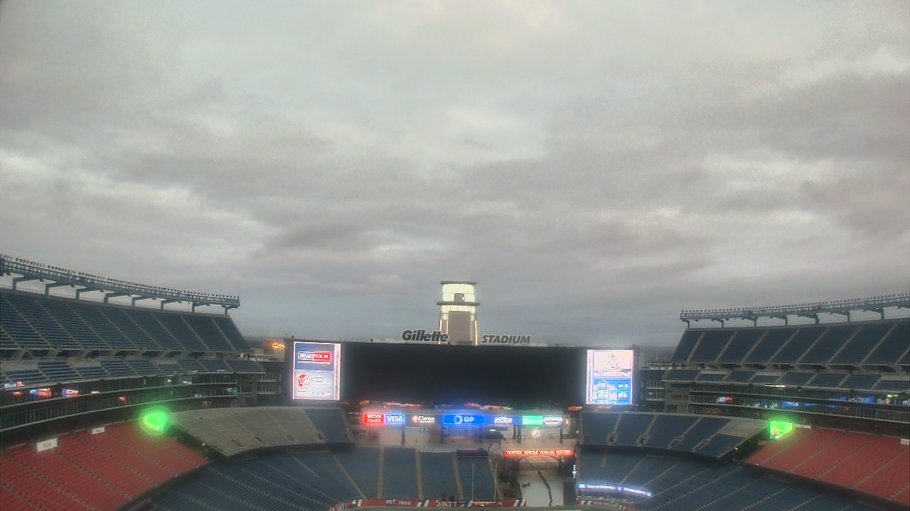 Thumbnail for current weather camera view from Gillette Stadium in Foxborough, Massachusetts
