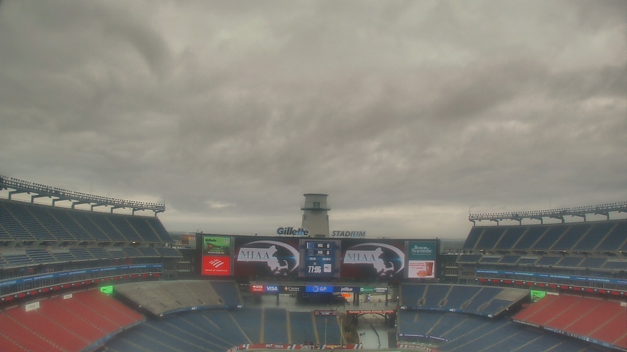 Thumbnail for current weather camera view from Gillette Stadium in Foxborough, Massachusetts