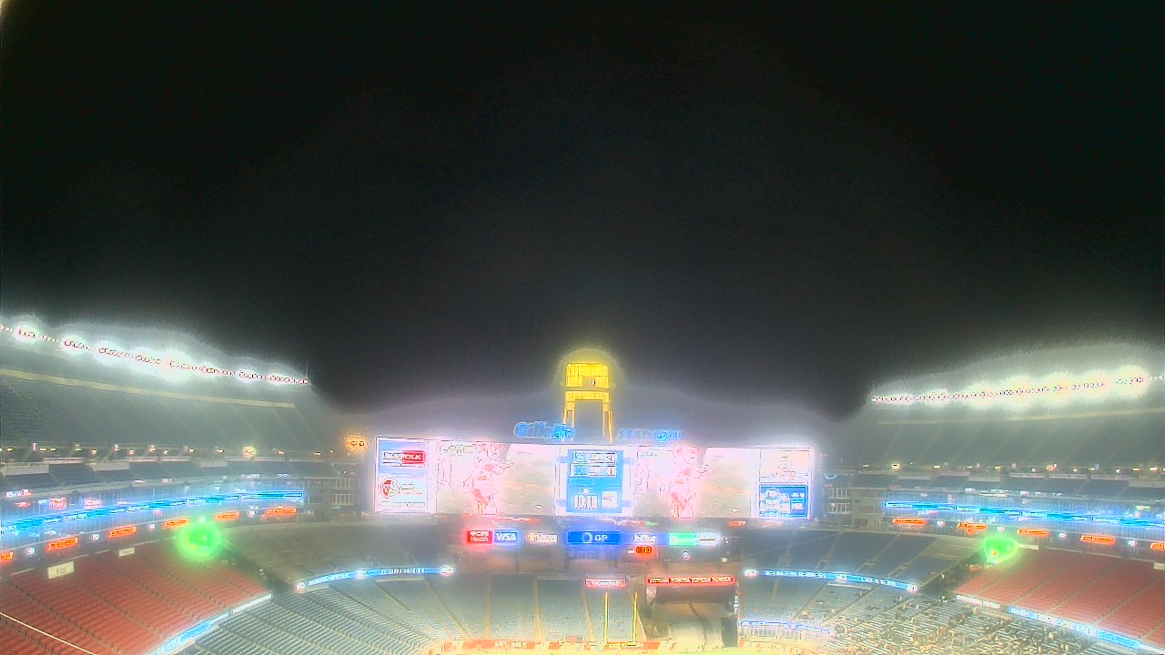 Thumbnail for current weather camera view from Gillette Stadium in Foxborough, Massachusetts