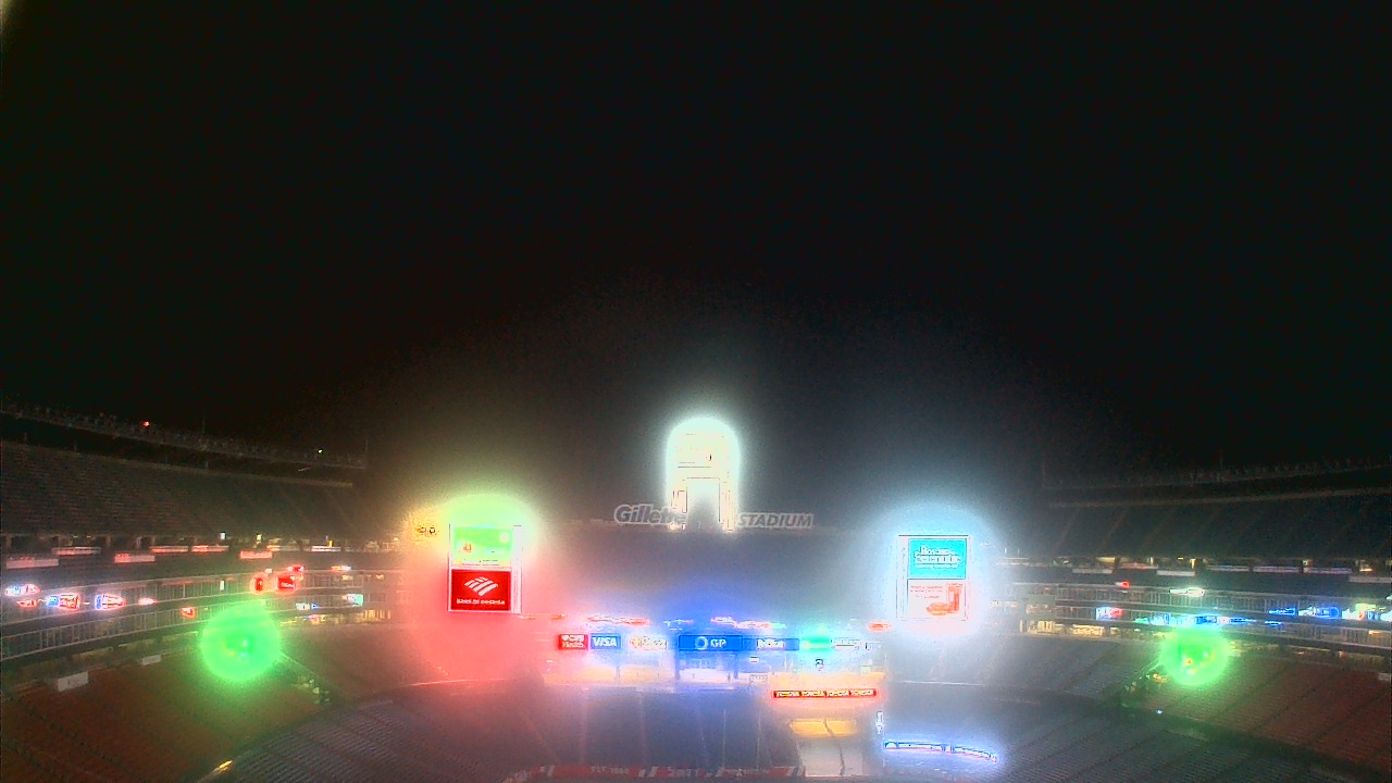 Thumbnail for current weather camera view from Gillette Stadium in Foxborough, Massachusetts