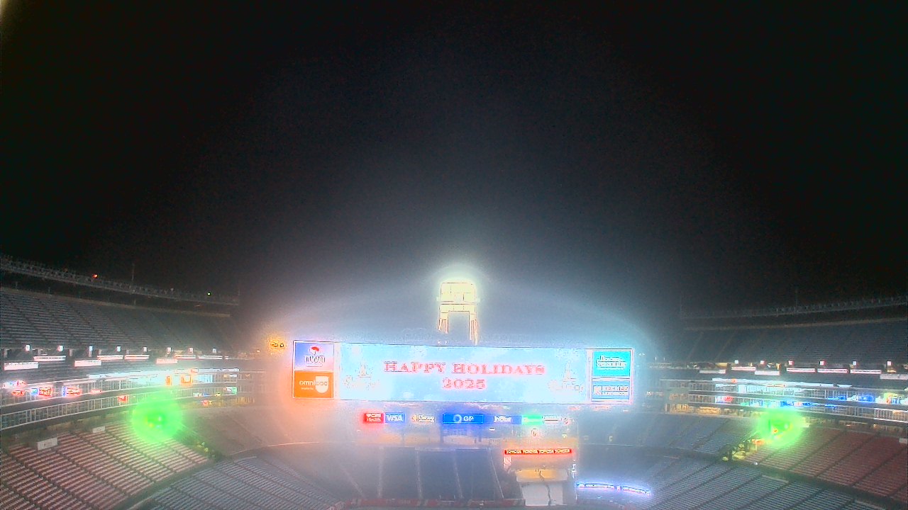 Thumbnail for current weather camera view from Gillette Stadium in Foxborough, Massachusetts