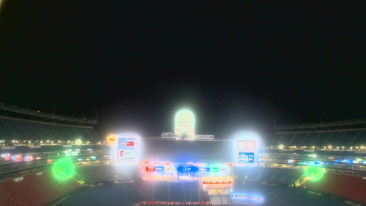 Thumbnail for current weather camera view from Gillette Stadium in Foxborough, Massachusetts