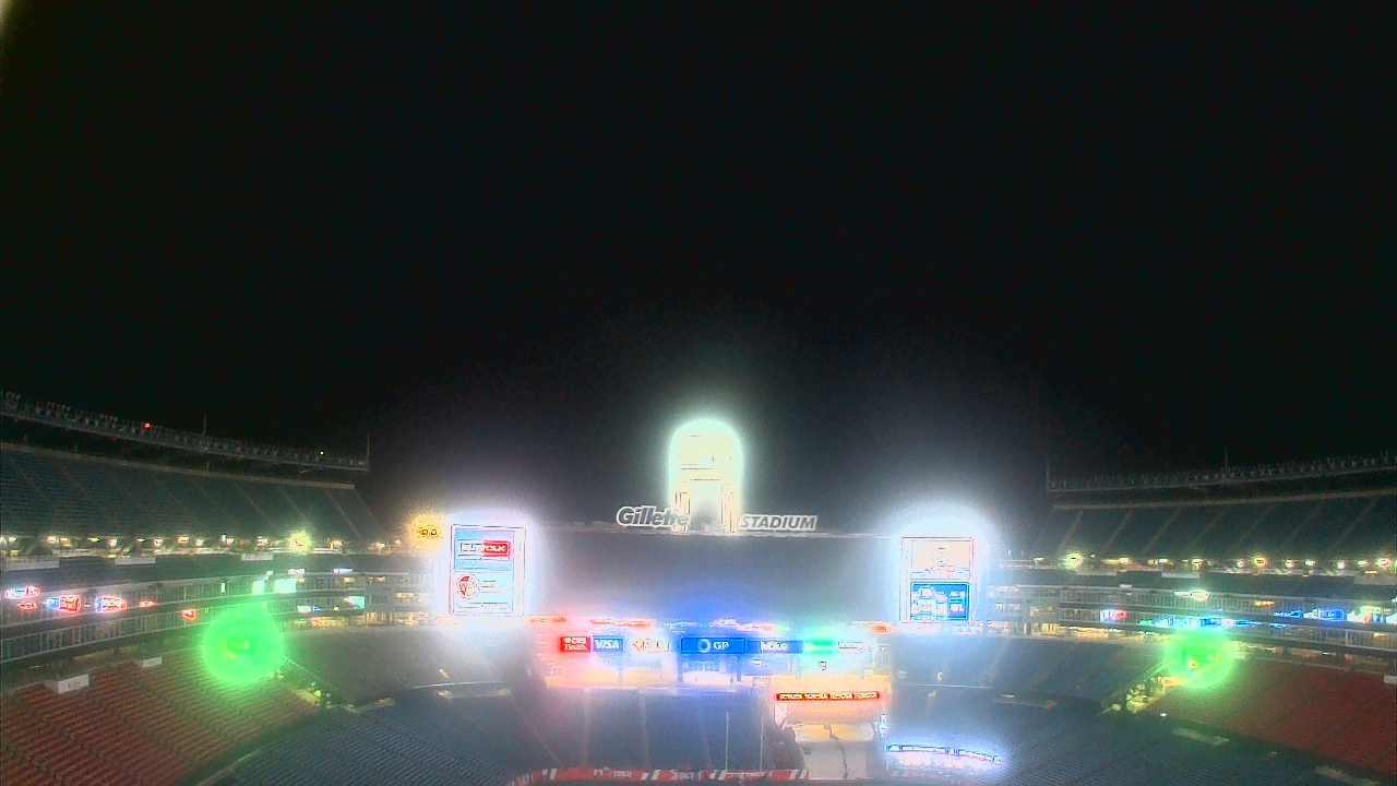 Thumbnail for current weather camera view from Gillette Stadium in Foxborough, Massachusetts
