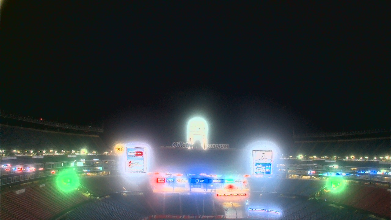 Thumbnail for current weather camera view from Gillette Stadium in Foxborough, Massachusetts