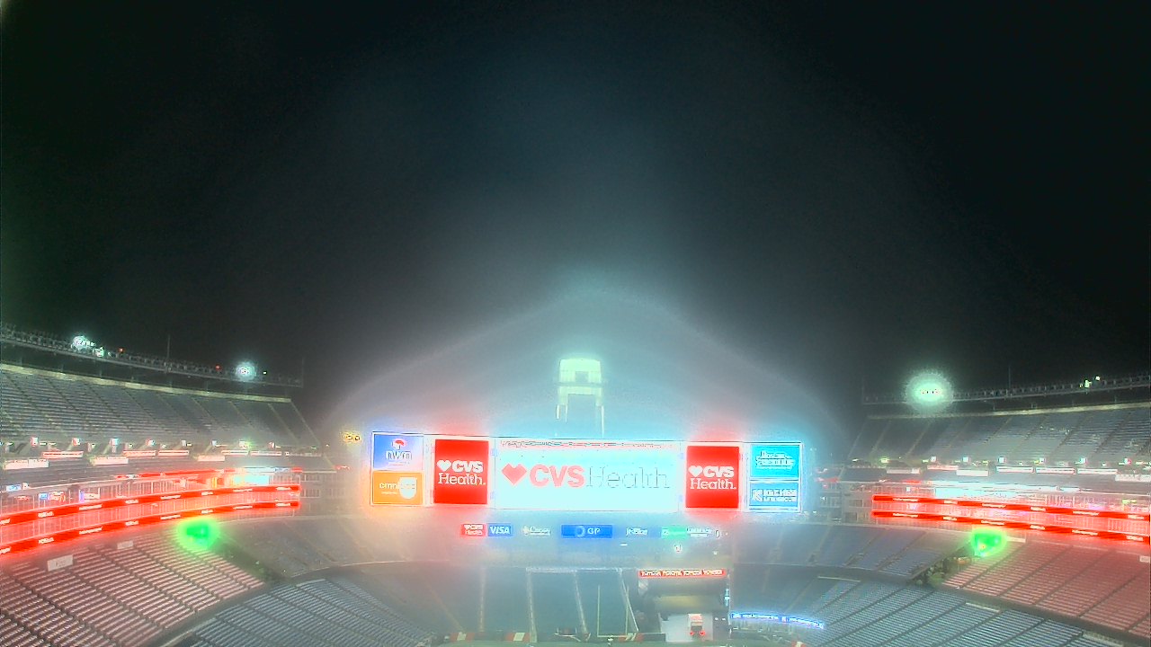 Thumbnail for current weather camera view from Gillette Stadium in Foxborough, Massachusetts