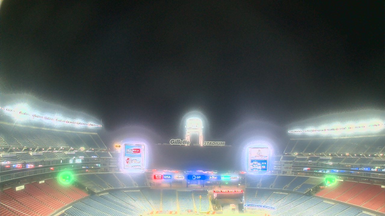 Thumbnail for current weather camera view from Gillette Stadium in Foxborough, Massachusetts
