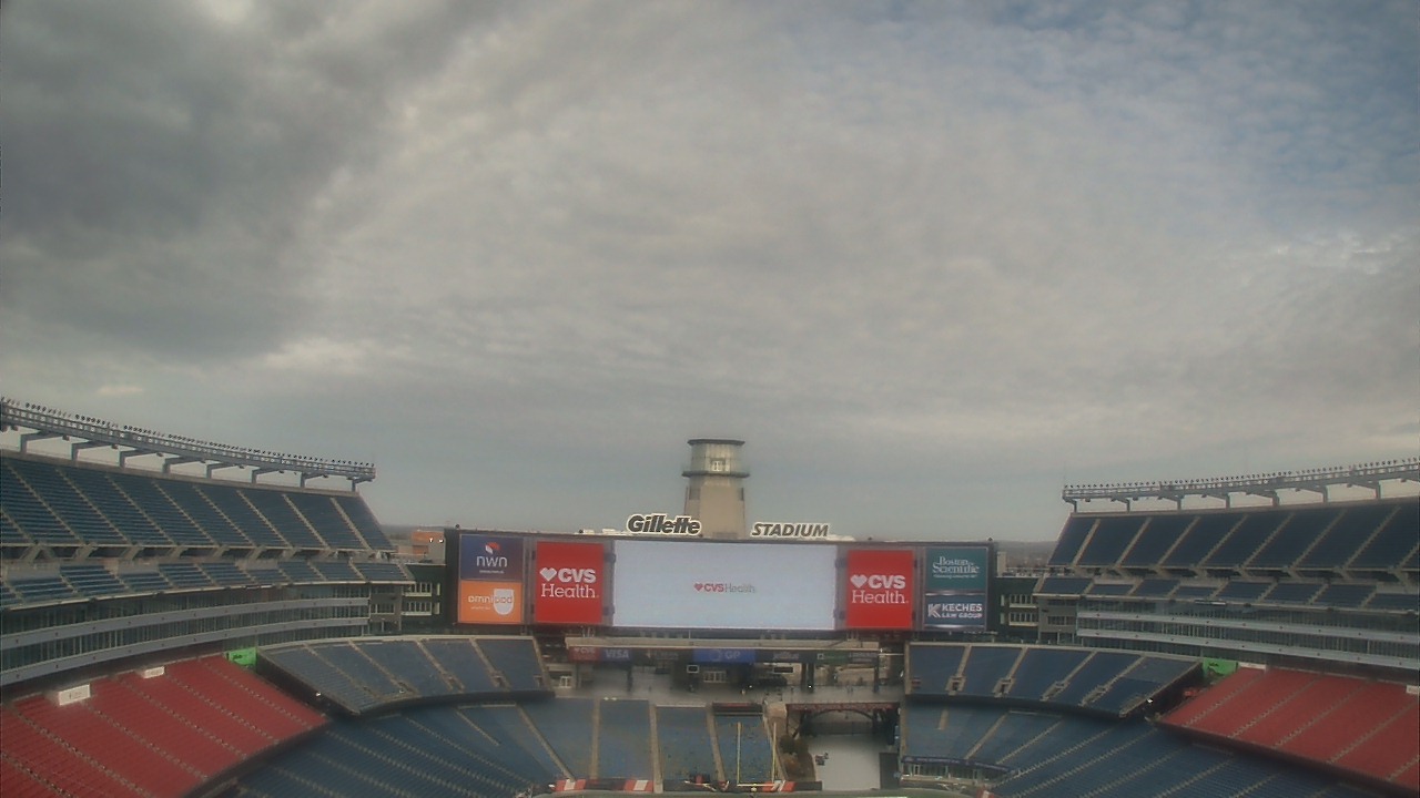 Thumbnail for current weather camera view from Gillette Stadium in Foxborough, Massachusetts