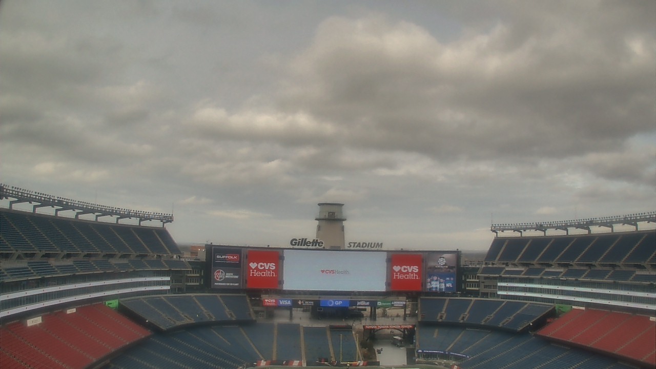 Thumbnail for current weather camera view from Gillette Stadium in Foxborough, Massachusetts
