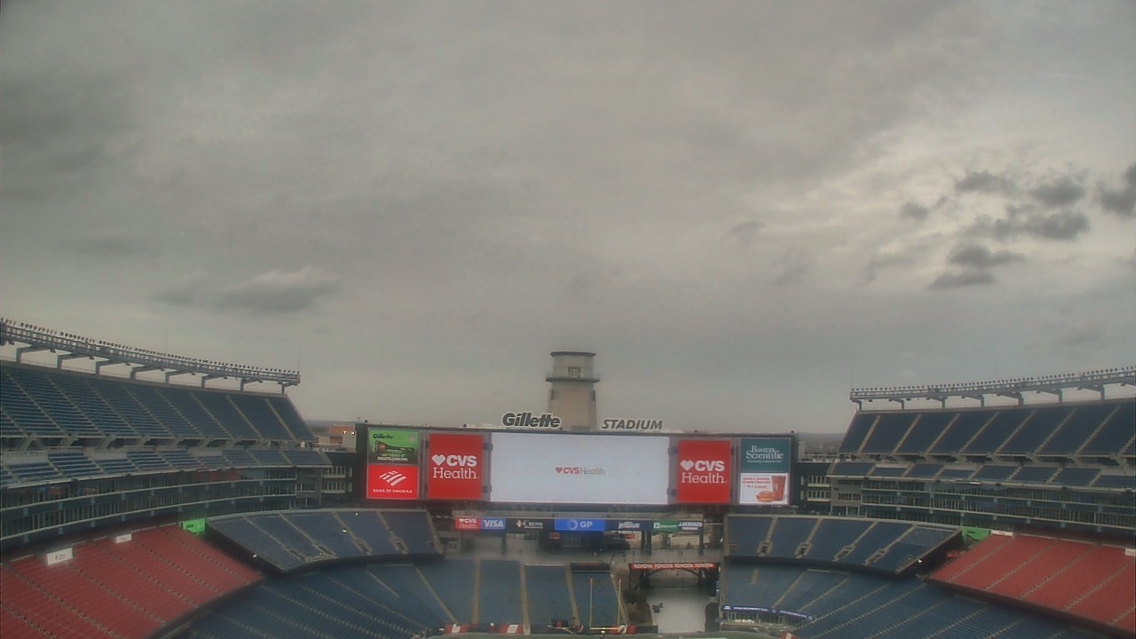 Thumbnail for current weather camera view from Gillette Stadium in Foxborough, Massachusetts
