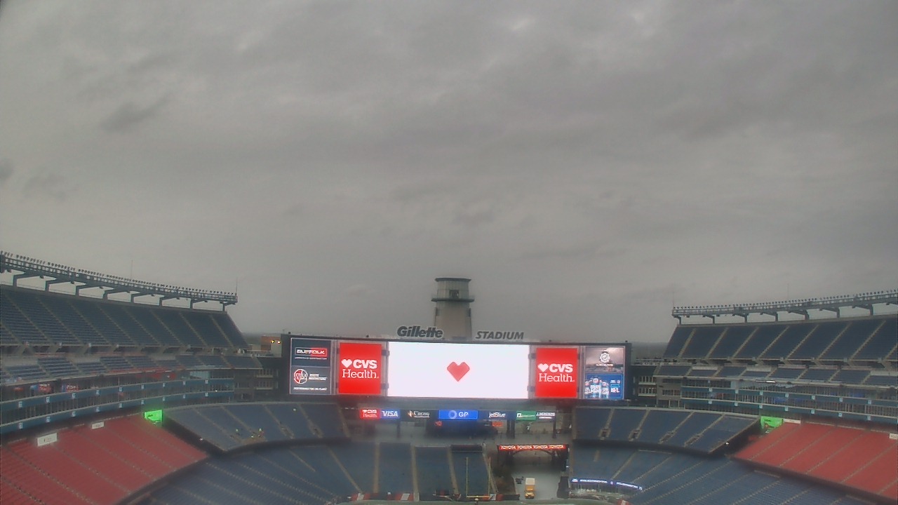 Thumbnail for current weather camera view from Gillette Stadium in Foxborough, Massachusetts