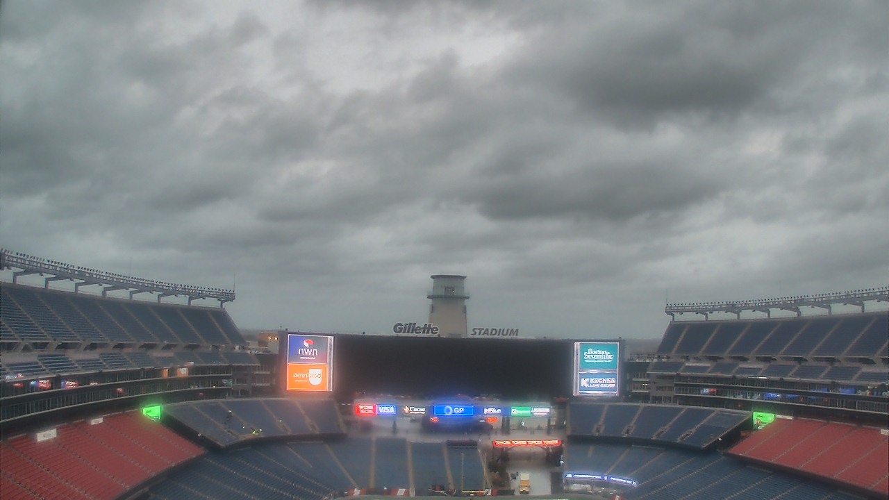 Thumbnail for current weather camera view from Gillette Stadium in Foxborough, Massachusetts