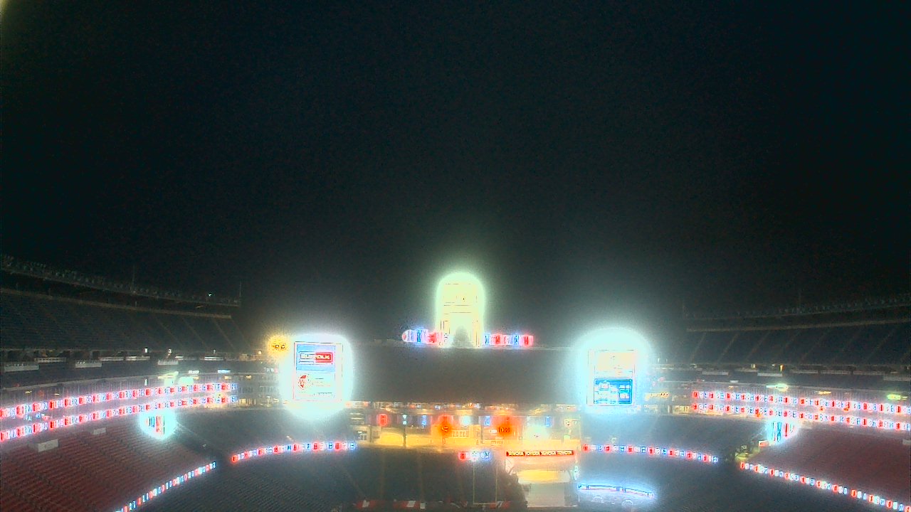 Thumbnail for current weather camera view from Gillette Stadium in Foxborough, Massachusetts