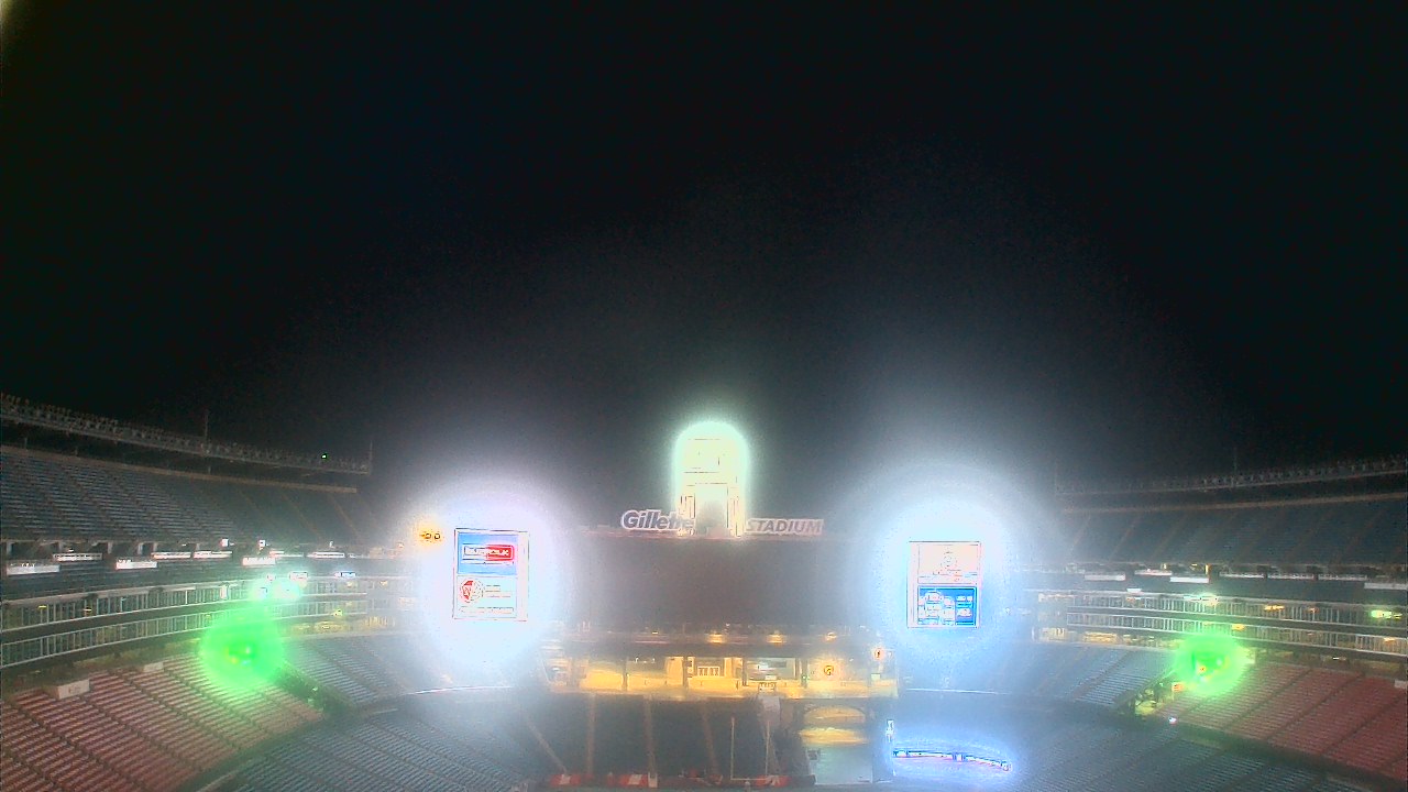 Thumbnail for current weather camera view from Gillette Stadium in Foxborough, Massachusetts