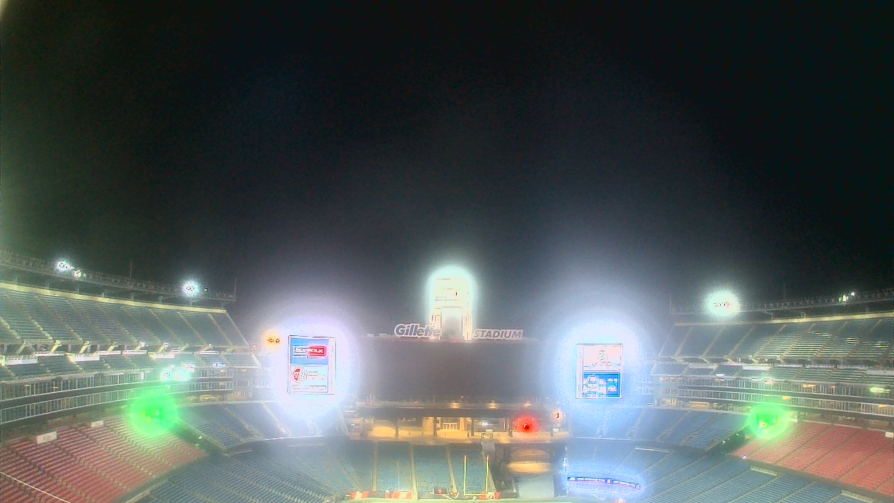 Thumbnail for current weather camera view from Gillette Stadium in Foxborough, Massachusetts