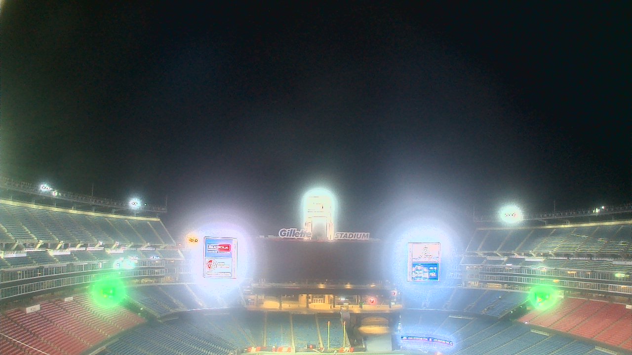 Thumbnail for current weather camera view from Gillette Stadium in Foxborough, Massachusetts