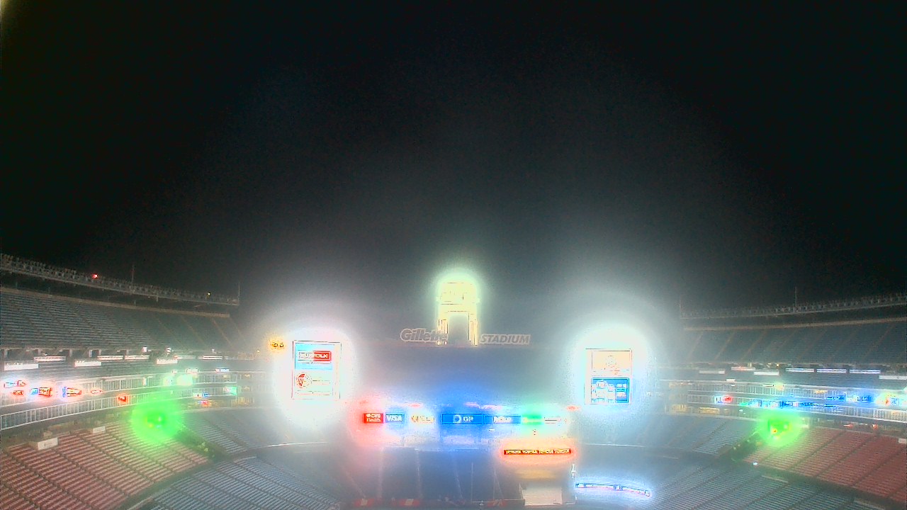 Thumbnail for current weather camera view from Gillette Stadium in Foxborough, Massachusetts