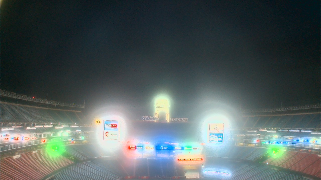 Thumbnail for current weather camera view from Gillette Stadium in Foxborough, Massachusetts