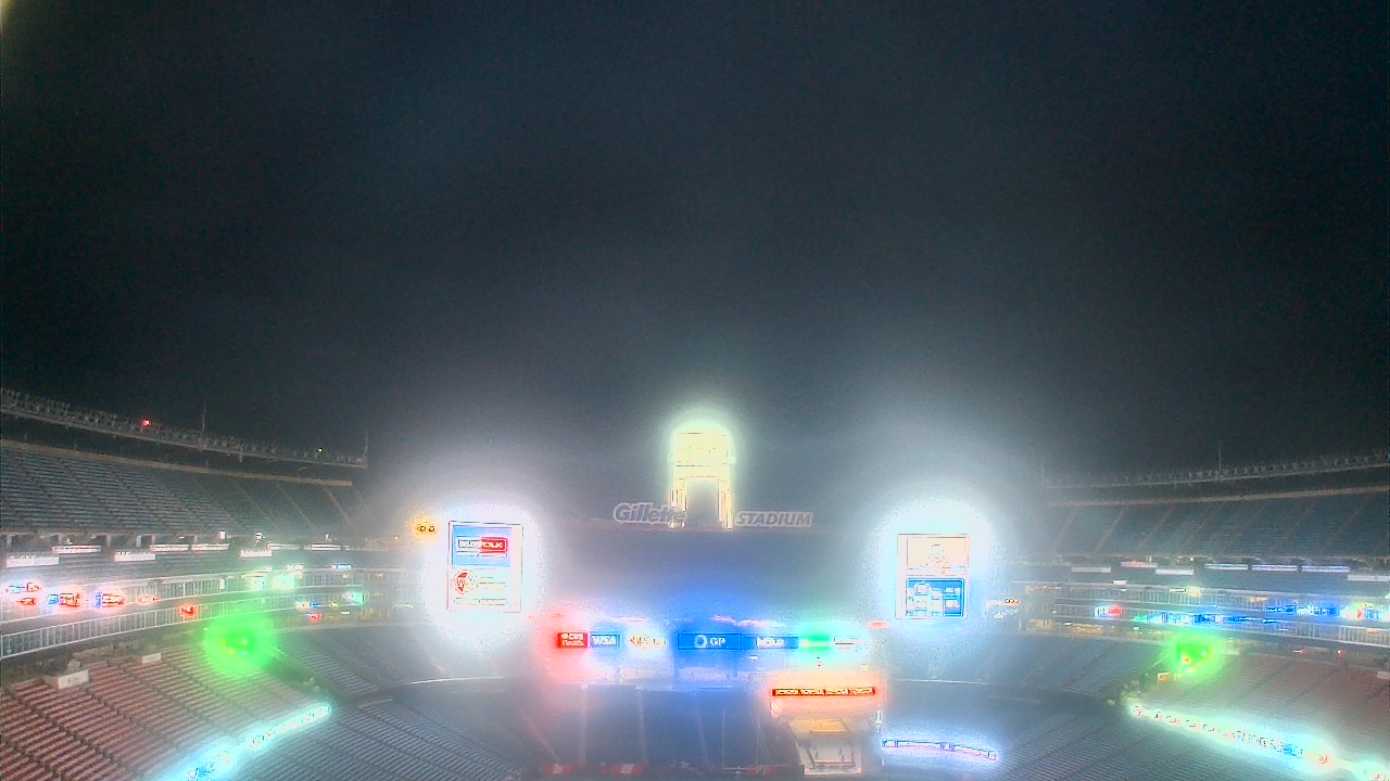 Thumbnail for current weather camera view from Gillette Stadium in Foxborough, Massachusetts