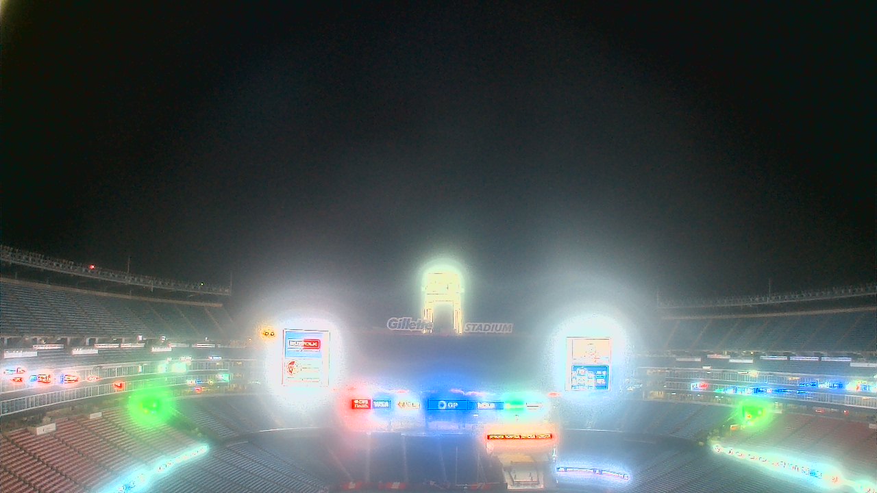 Thumbnail for current weather camera view from Gillette Stadium in Foxborough, Massachusetts