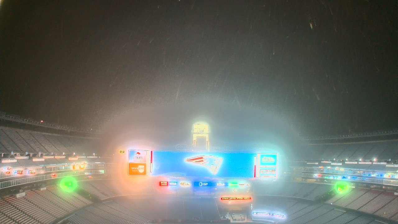 Thumbnail for current weather camera view from Gillette Stadium in Foxborough, Massachusetts
