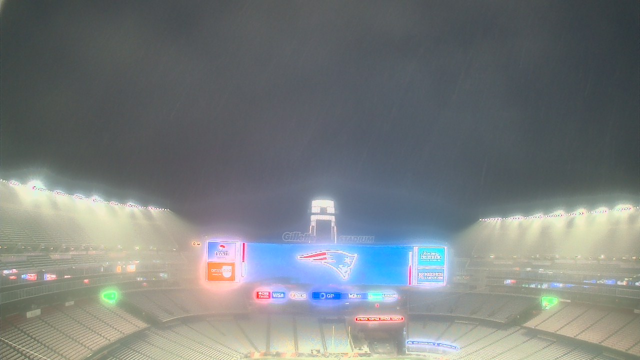 Thumbnail for current weather camera view from Gillette Stadium in Foxborough, Massachusetts