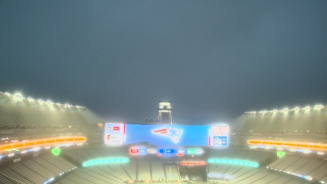 Thumbnail for current weather camera view from Gillette Stadium in Foxborough, Massachusetts