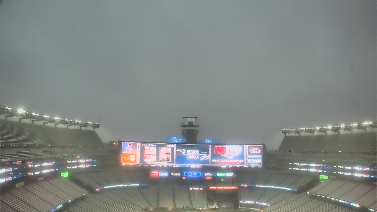Thumbnail for current weather camera view from Gillette Stadium in Foxborough, Massachusetts