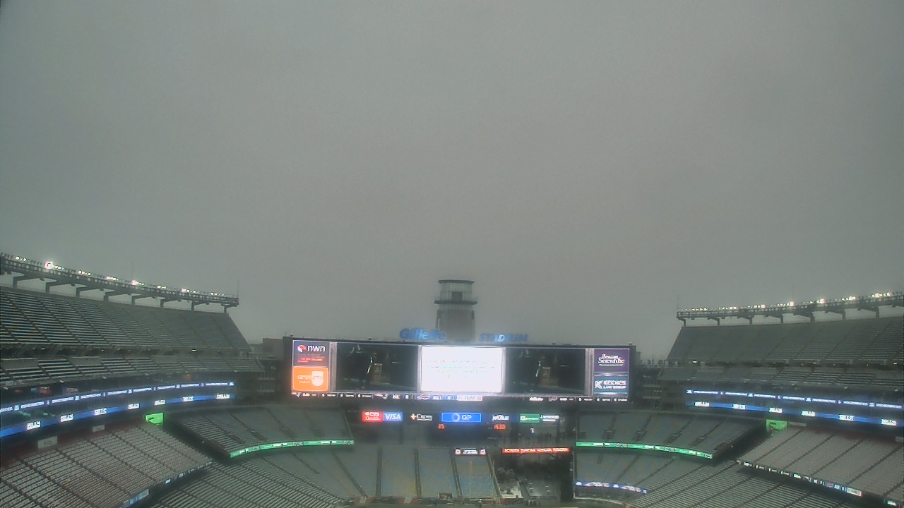Thumbnail for current weather camera view from Gillette Stadium in Foxborough, Massachusetts
