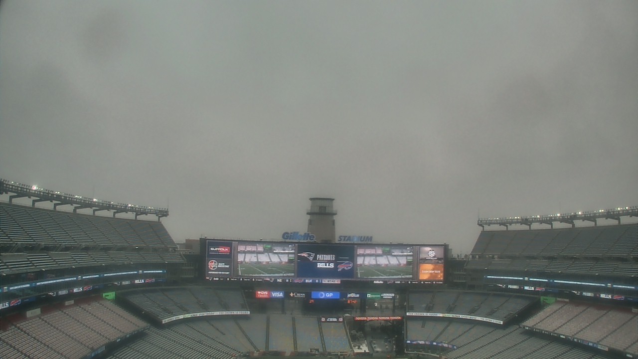 Thumbnail for current weather camera view from Gillette Stadium in Foxborough, Massachusetts