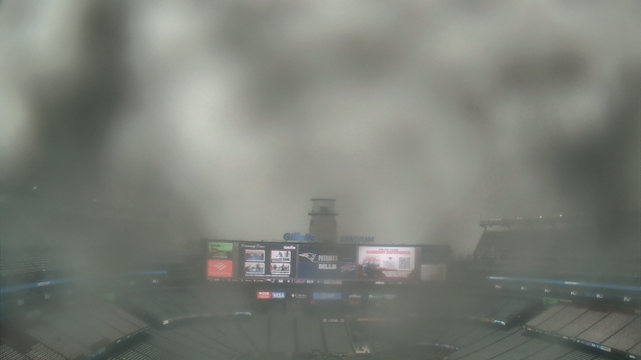 Thumbnail for current weather camera view from Gillette Stadium in Foxborough, Massachusetts