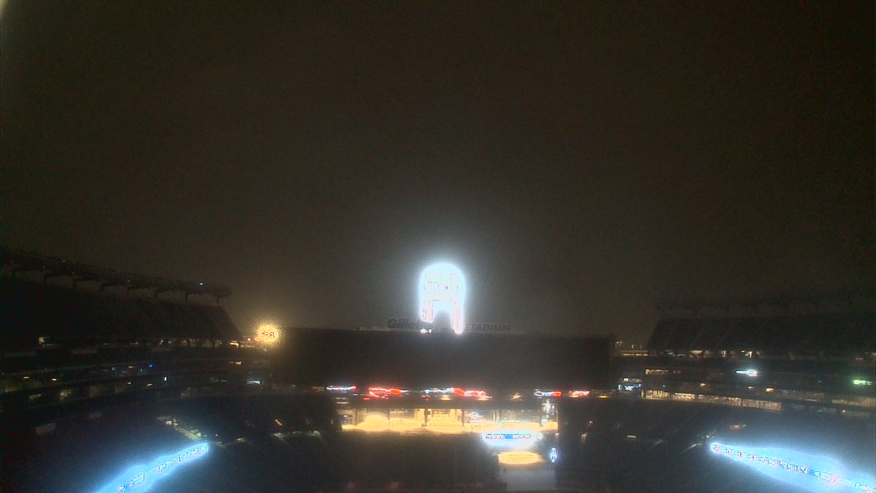 Thumbnail for current weather camera view from Gillette Stadium in Foxborough, Massachusetts