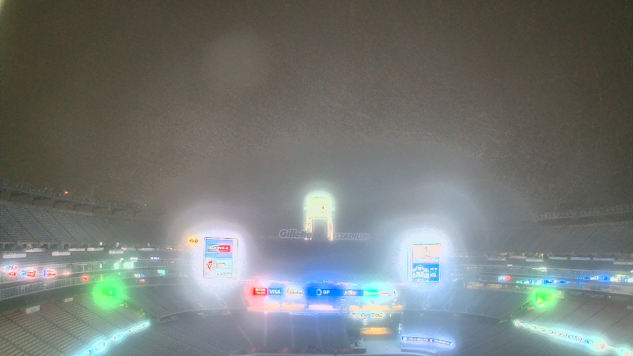 Thumbnail for current weather camera view from Gillette Stadium in Foxborough, Massachusetts