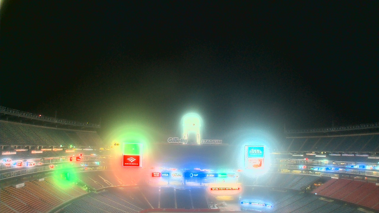 Thumbnail for current weather camera view from Gillette Stadium in Foxborough, Massachusetts