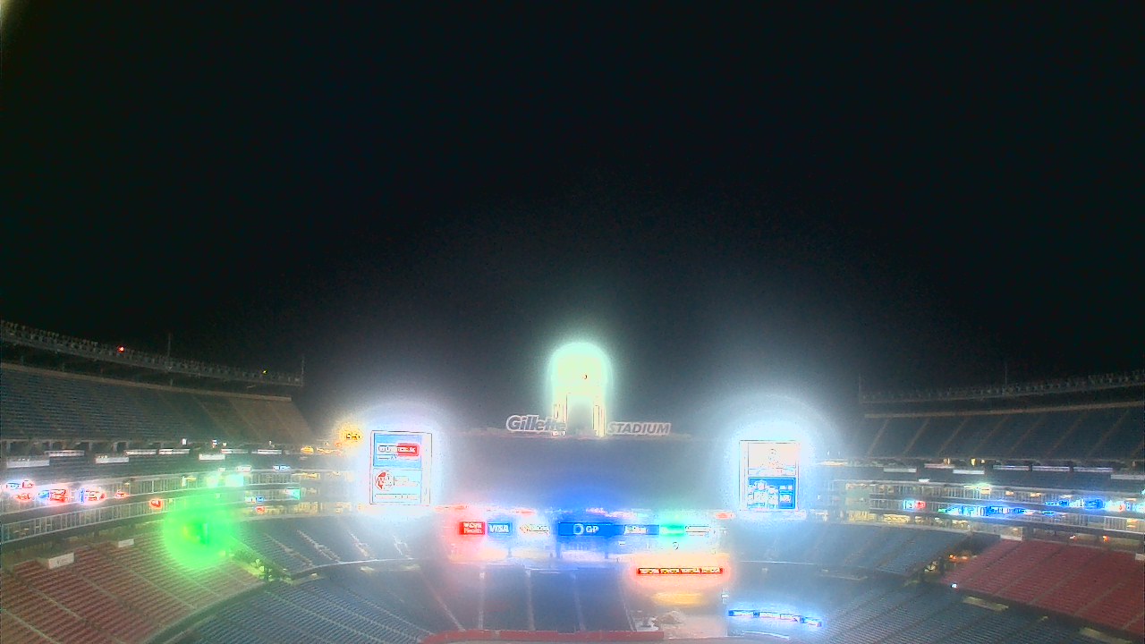 Thumbnail for current weather camera view from Gillette Stadium in Foxborough, Massachusetts