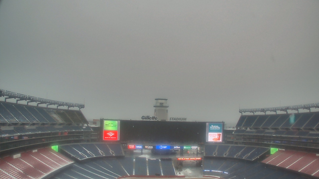 Thumbnail for current weather camera view from Gillette Stadium in Foxborough, Massachusetts