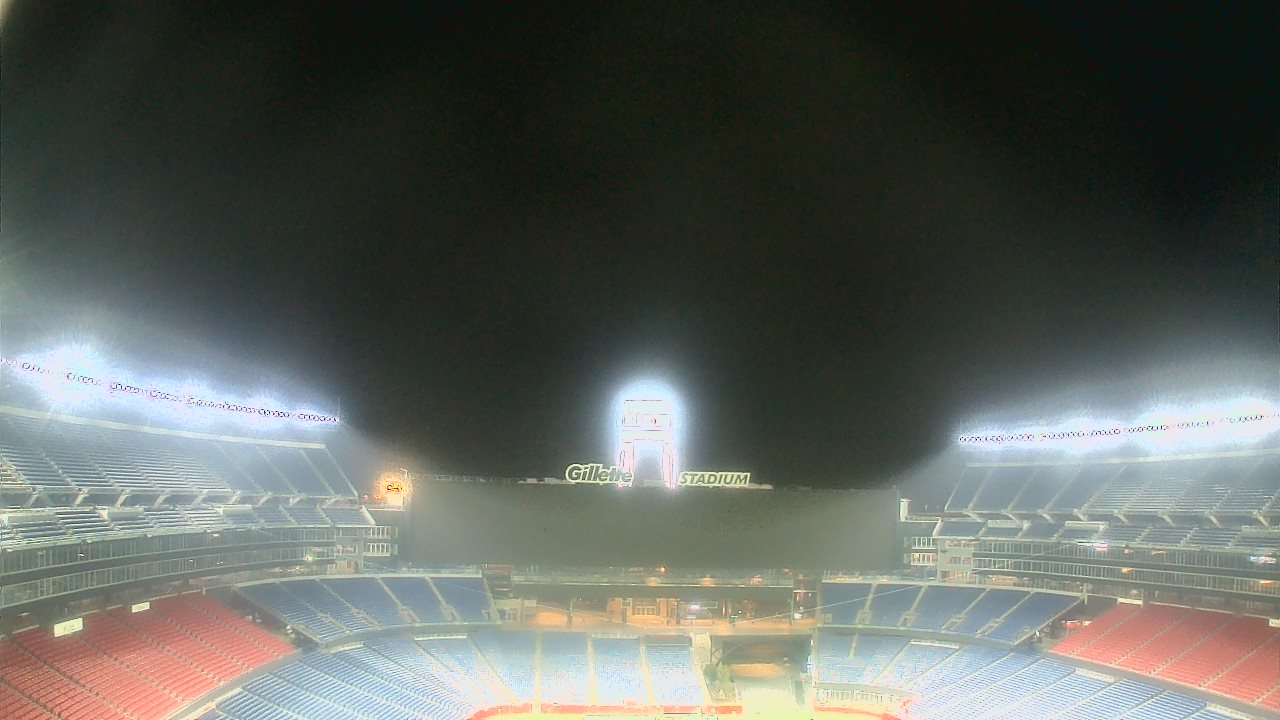 Thumbnail for current weather camera view from Gillette Stadium in Foxborough, Massachusetts