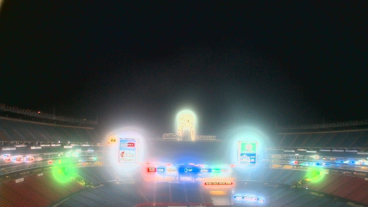 Thumbnail for current weather camera view from Gillette Stadium in Foxborough, Massachusetts