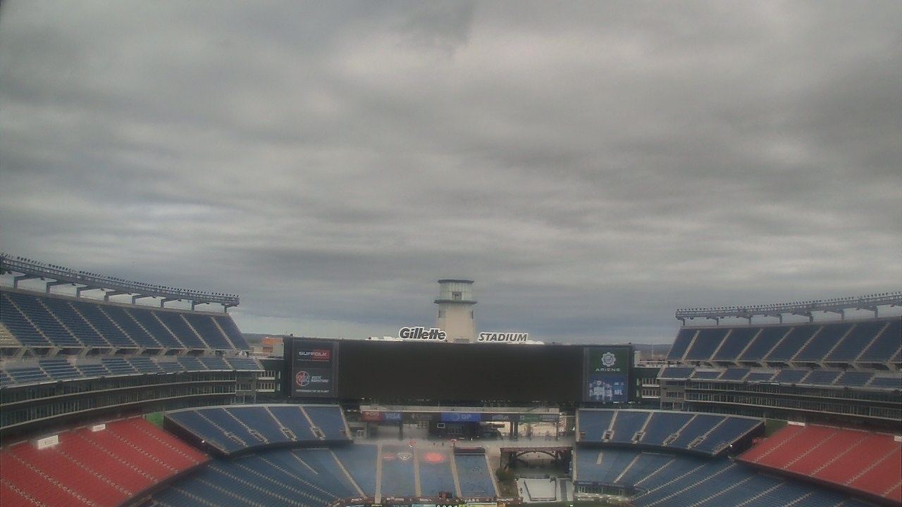 Thumbnail for current weather camera view from Gillette Stadium in Foxborough, Massachusetts