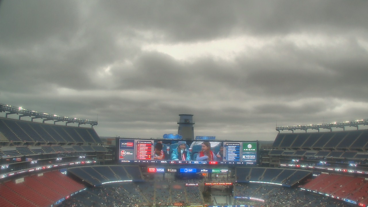 Thumbnail for current weather camera view from Gillette Stadium in Foxborough, Massachusetts
