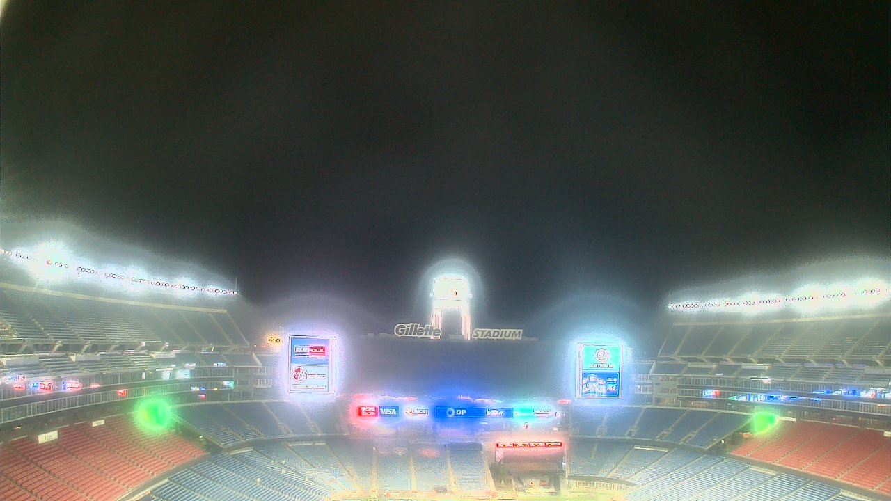 Thumbnail for current weather camera view from Gillette Stadium in Foxborough, Massachusetts