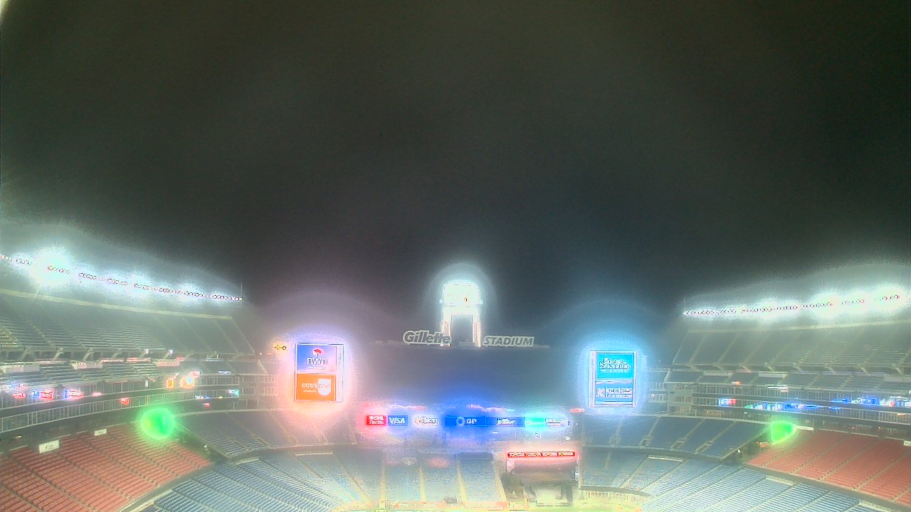 Thumbnail for current weather camera view from Gillette Stadium in Foxborough, Massachusetts