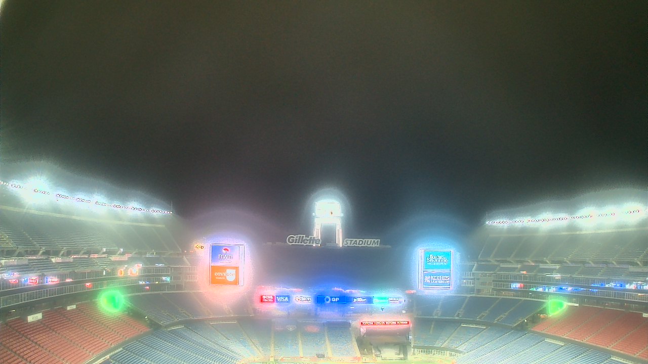 Thumbnail for current weather camera view from Gillette Stadium in Foxborough, Massachusetts